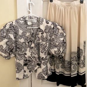 Two piece Jacket & Skirt